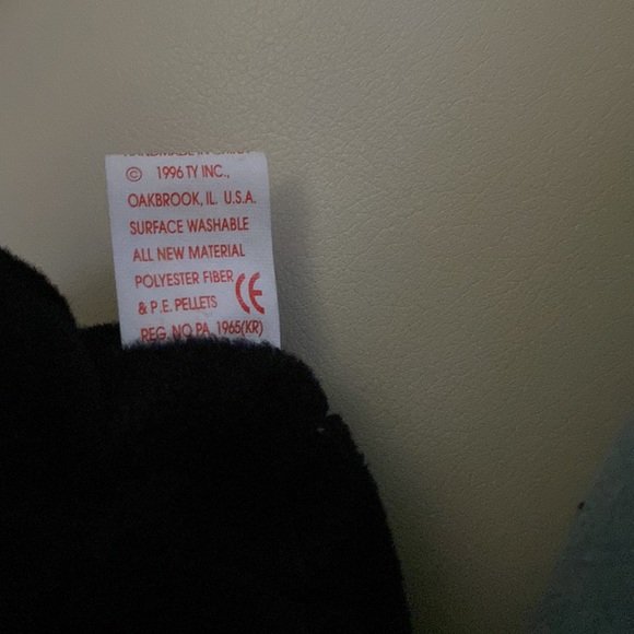 Ty Beanie Baby Original. CONGO the Gorilla. Born  November 9, 1996. Retired.Rare - Picture 12 of 13